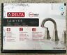 35766lf-sp Delta Sawyer Spotshield Brushed Nickel Widespread Bathroom Sink Faucet