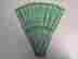 7046-4 Brady Lot Of 44 White On Green Chilled Water Return Pipe Markers New