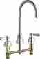 786-e35-369abcp Chicago Faucets Concealed Hot And Cold Water Sink Faucet