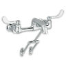 8355.101.002 American Standard Wall Mounted Double Handle Service Chrome 012611474064