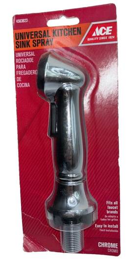 Ace Hardware 4563623 Replacement Kitchen Sprayer Spray Head Sink Faucet Universal Fit Chrome #58 Nip