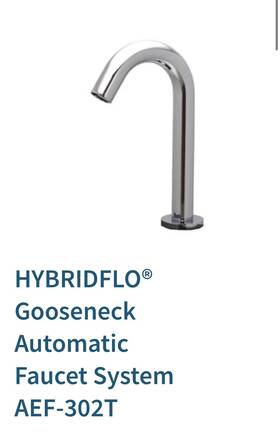 Aef-302t Amtc Hybridflo Automatic Faucet Aef-302t Amtc Hybridflo Automatic Faucet