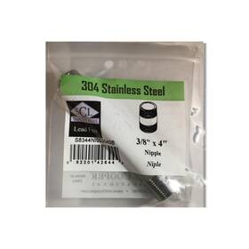 Anvil International 4632100650 3/8 Inch Mpt Stainless Steel 4 L Nipple
