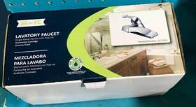 B & K Industries 221-814 And Mueller 1-handle Centerset Lavatory Faucet 4 Inch Chrome With Pop Up