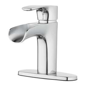 Better Homes & Gardens Bhf0-hw-nfch11 And Chrome Single Handle Waterfall Bathroom Faucet