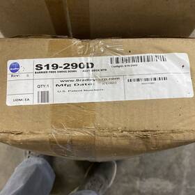 Bradley S10-290d Barrier Free Swing Down Assy