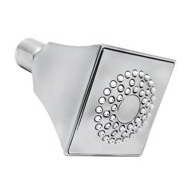 Brixwell Ql2s-001 Shower Head Assembly Only Single Function Polished Chrome Finish
