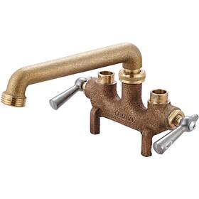 0466-5 Central Brass Two Handle Laundry Faucet - 0466-5 Central Brass Two Handle Laundry Faucet -