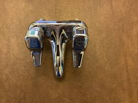 Chicago 802-336cp Faucer 4 Inch Cc Metering Faucet