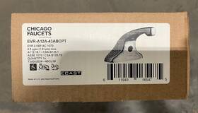 Evr-a12a-43abcpt Chicago 0.5 Gpm Chrome Lavatory Faucet Evr-a12a-43abcpt Chicago 0.5 Gpm Chrome Lavatory Faucet