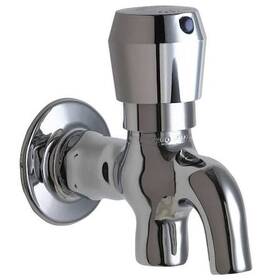 Chicago Faucet 324-665pshabcp Metering Single Hole Only Mount Commercial 1