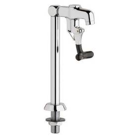 Chicago Faucet 712-abcp Straight Chrome 712
