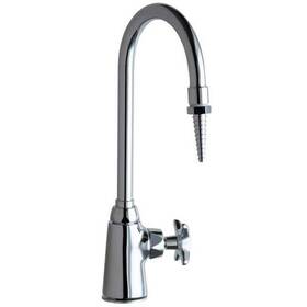 969-ctf Chicago Faucet Gooseneck Chrome 1.0gpm 969-ctf Chicago Faucet Gooseneck Chrome 1.0gpm