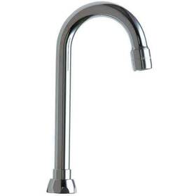 Gn1ae3jkabcp Chicago Faucet Spout Brass Fits 8-3/8 Gn1ae3jkabcp Chicago Faucet Spout Brass Fits 8-3/8