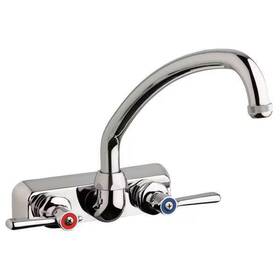 Chicago Faucet W4w-l9e1-369ab Low Chrome W4w Brass
