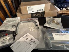 Chicago Faucets 1100-221707ab Deck Mounted Sink Faucet 61194316656