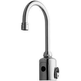 Chicago Faucets 116.123.ab.1t Ecast High Arc Chrome Industrial Faucet
