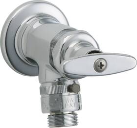 Chicago Faucets 387-e27cp 387-e27 Wall Mounted Hose Faucet - Chrome