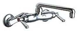 445-e35abcp Chicago Faucets 445-e35ab Wall Mounted Utility Faucet - Chrome 445-e35abcp Chicago Faucets 445-e35ab Wall Mounted Utility Faucet - Chrome