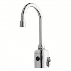 Chicago Faucets 5utp2 Bathroom Sensor Faucet Hytronic Gooseneck Polished Chrome