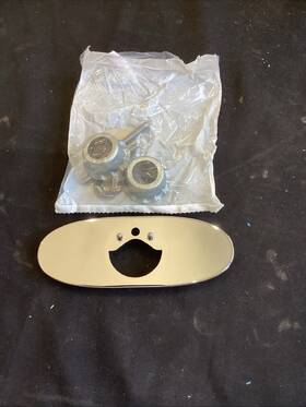 Chicago Faucets 611943011727 - Eq 4 Inch Cover Plate A12 Kjkcp K3 Chicago Faucets 611943011727 - Eq 4 Inch Cover Plate A12 Kjkcp K3