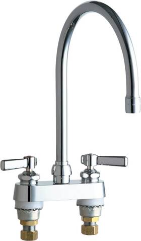 Chicago Faucets 611943113551 895-gn8ae73abcp Deck Mounted Sink Faucet - Chrome