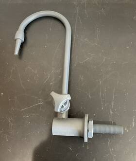 Chicago Faucets 870-bpvc Utility Faucet Distilled Water Polyvinyl H8