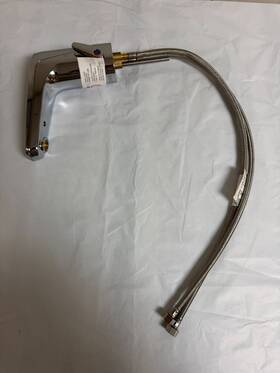 Chicago Faucets E80-a11a-17abcp Deck-mounted Touchless Sink Faucet - Chrome