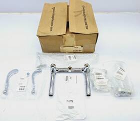 Chicago Faucets Sloan Symmons Zurn 815-vbcp Wall-mounted Manual Faucet 8 Inch -body 40-140 F 20-125psi