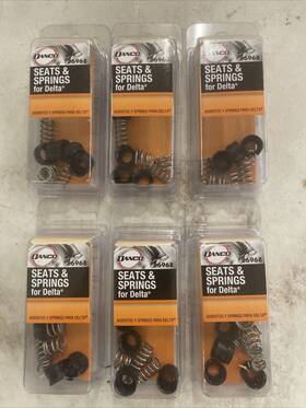 Danco 86968 Lot Of 6 Seats And Springs Kit For Delta Faucets Pb9