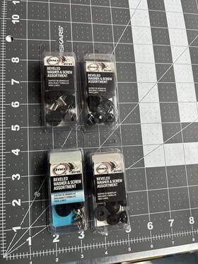 Danco Inc 9d00080789 4-pack Lot 14-piece Rubber Tapered Assorted Faucet Washer 5/8 X 3/16 Inch
