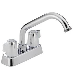 27c2232-s7 Delta Chrome 2-handle Deck-mountutility Faucet