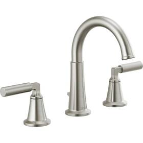 35548lf-ssmpu Delta Bowery Widespread Bathroom Faucet- - Brilliance Stainless