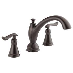 3594-rbmpu-dst Delta Linden Widespread Bathroom Faucet - Venetian Bronze