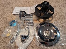 B112915c Delta Foundations Shower Only Set Chrome Finish B112915c Delta Foundations Shower Only Set Chrome Finish
