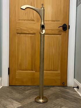 Delta T4756-czlhp-fl Dorval Floor Mount Tub Filler -t4756-czlhp-fl - Champagne Bronze Finish