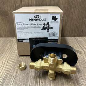 Design House 524744 Part Pressure Balanced Rough In Valve Trim Plumbing Program