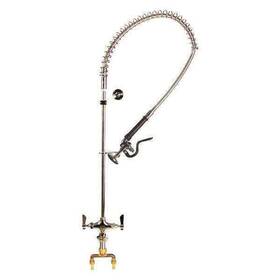 Dominion Commercial Faucets 77-9005rp Gooseneck Chrome Brass 1.6gpm