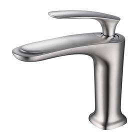 Eisen Home 810412031956 Brianna 7 Single Hole Bathroom Sink Faucet - Brushed Nickel