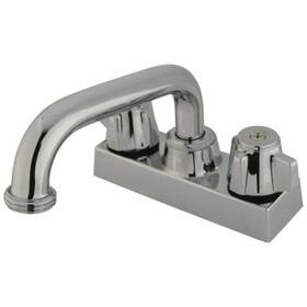 Elements Of Design Eb471 Centerset Bathroom Faucet With Double Lever Handles Finish Polished Chrome