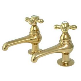 Elements Of Design Es3202ax Double Handle Lavatory Basin Tap - Brass