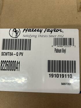 Elkay 8226080041 8-gph Platinum Floor Mount Non-filtered Halsey Taylor Cooler Drinking Fountain