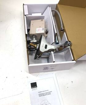 Elkay Lkb737c Commercial Sensor Lavatory Bathroom Faucet Chrome New