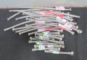 Fluid Master B1f16-b1f12 Fluidmaster B1f16 B1f12 Click Seal Faucet Connector Braided Stainless Lot Of 31