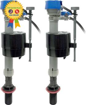 Fluidmaster 400h-5003 Performax Universal Toilet Fill Valve 2- Pack Blue
