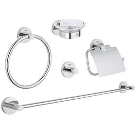 Grohe 40344000 Essentials Accessory Set Chrome New In Box