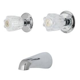 Home Impressions F201e520cp-jpa1 Chrome 2-handle Metallic Bathtub Faucet