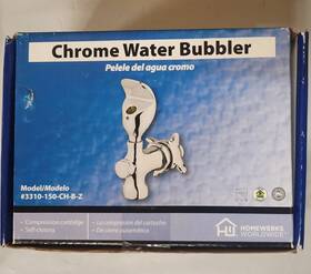 Homewerks Worldwide 3310-150-ch-b-z Chrome Water Bubbler #3310-150-ch-b-z New In Box