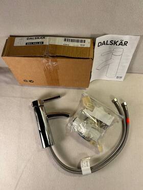 Ikea 601.441.66 Dalskar 21832 Chrome Single Lever Faucet New Open Box