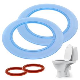 Impresa 859717006689 Canister Flush Valve Seal Equivalent To American Standard Toilet Blue Impresa 859717006689 Canister Flush Valve Seal Equivalent To American Standard Toilet Blue